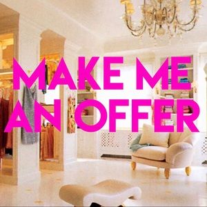 REASONABLE OFFERS WELCOMED!!